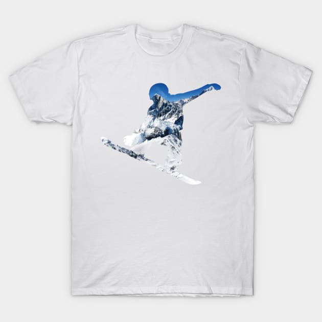 Snowboard T-Shirt by nuijten